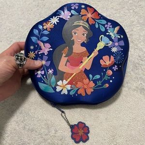 EUC 28-piece Disney Princess Elena Zip-around Pencil Case Set